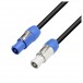 Adam Hall 3 STAR powerCON Link K4CPFIN to K4CPFOUT Power Link Cable, 10m