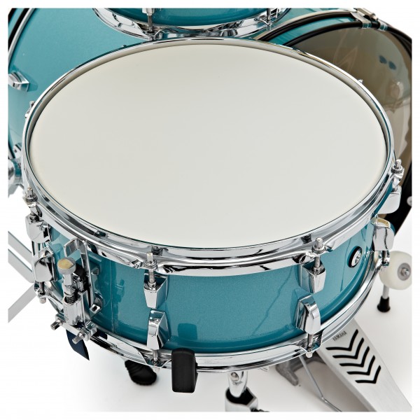 Yamaha Rydeen 22" Drum Kit w/Cymbals, Turquoise Glitter