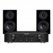 Marantz PM6007 & Wharfedale Diamond 12.1, Black Hi-Fi Bundle - bom hero 