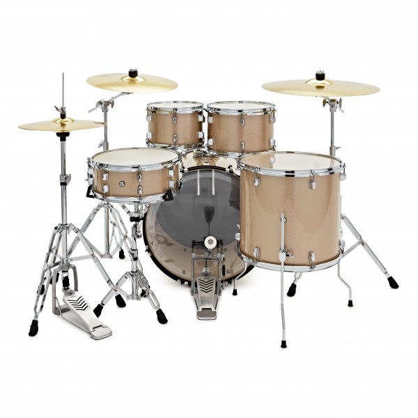 Yamaha Rydeen 22" Drum Kit w/Cymbals, Champagne Glitter