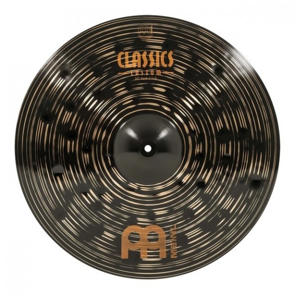 Meinl 20" Classics Custom Dark Crash Cymbal & Gear4music Boom Arm Stand, Black