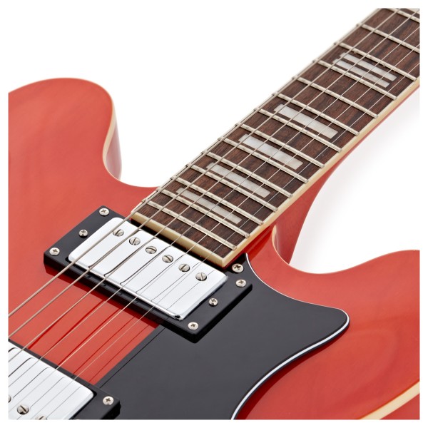 Hartwood Revival TM Semi Acoustic Guitar, Burnt Orange