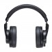 HeadRoom Closed-Back Studio Headphones, Black - Front