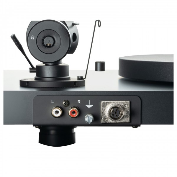 Pro-Ject Debut Pro S Balanced Turntable, Black - Newly designed output box with Balanced mini XLR output