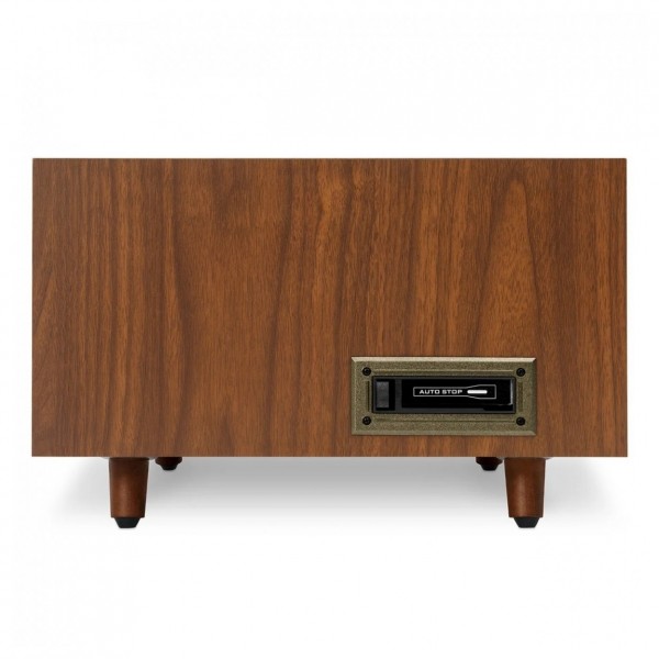 Victrola Century Signature+ 6-in-1 Wood Record Player with Clock