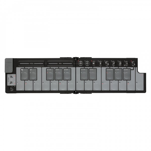 Korg nanoKEY Fold, Black - Top