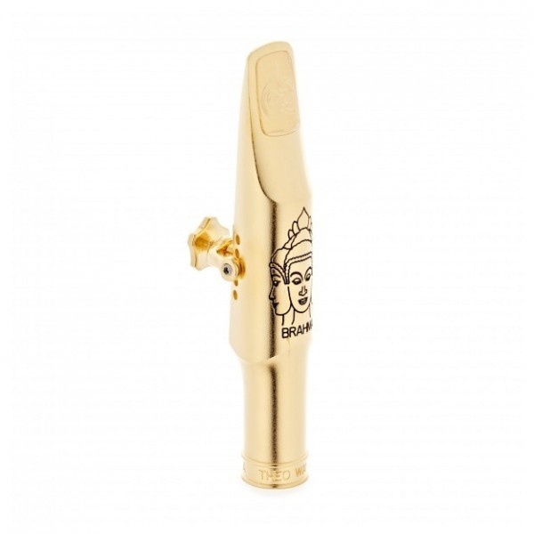 Theo Wanne Brahma Baritone Saxophone Mouthpiece, Metal, 8* - side