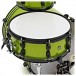 Natal DNA 20'' 4pc Drum Kit, Acid Green