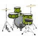 Natal DNA 20'' 4pc Drum Kit, Acid Green