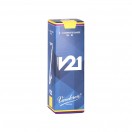 Vandoren V21 Bass Clarinet Reeds, 4.5 (5 Pack)