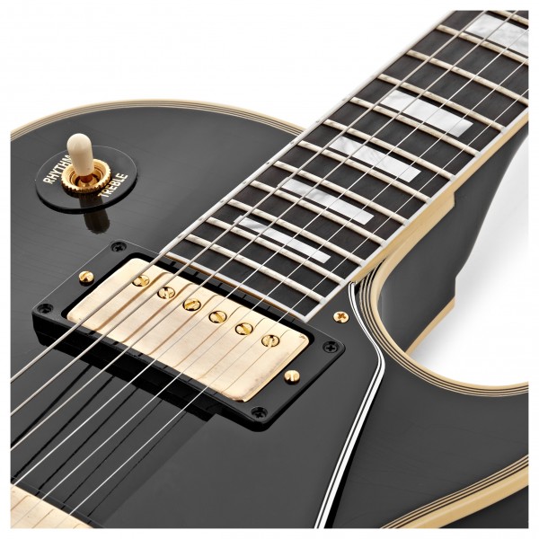 Gibson Les Paul custom ヒスコレ68 Gibson 1968 Les Paul Custom EB Reissue Gloss gitara elektryczna