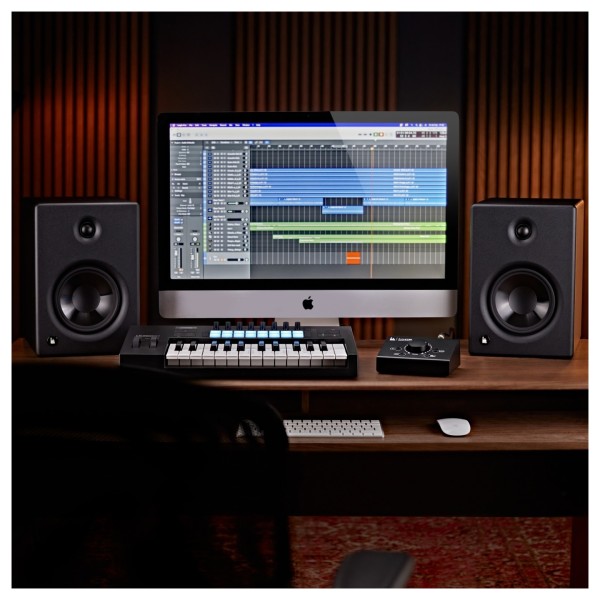 Lambden Audio LA-6X Active Studio Monitors and SoloCTRL Monitor