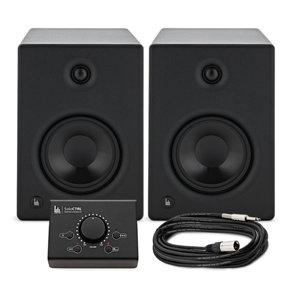 Lambden Audio LA-6X Active Studio Monitors and Monitor Controller