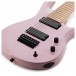 G4M 529 Electric Guitar, 8-String, Flamingo Neon