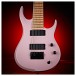 G4M 529 Electric Guitar, 8-String, Flamingo Neon