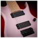 G4M 529 Electric Guitar, 8-String, Flamingo Neon