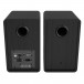 Majority D40 Bookshelf Speakers (Pair), Black - Reverse