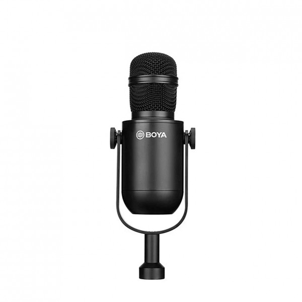 BOYA BY-DM500 Dynamic XLR Podcast Microphone - Front