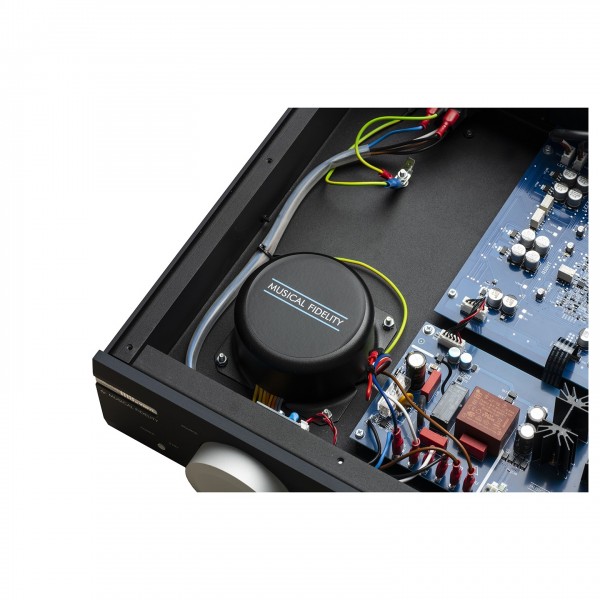 Musical Fidelity M8x Vinyl High-End Fully Balanced and Discrete Phono Preamp, Black - detail angle 