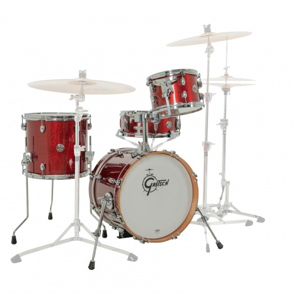 Gretsch Catalina Club 18" 4pc Shell Pack, Dark Cherry Sparkle