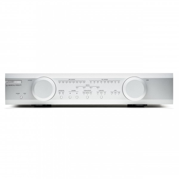 Musical Fidelity M8x Discrete Phono Preamp, Silver - front