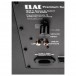 Elac Varro PS350 Subwoofer, Black - rear closeup 