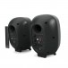 Majority D80 Bookshelf Speakers (Pair), Black - Rear and connections