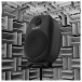 Majority D80 Bookshelf Speakers (Pair), Black - Lifestyle image, anechoic chambers