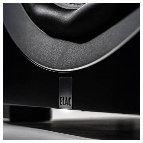 Elac Varro RS500 Subwoofer, Black - elac badge clsoe