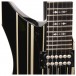 *BD!!* Schecter Synyster Custom, Gloss Black with Silver Pin Stripes - Secondhand