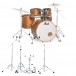 Pearl Decade Maple 22'' Am Fusion Drum Kit w/Hardware, Satin Caramel Veil