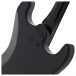 LA Select Left Handed Guitar HH by Gear4music, Blackout