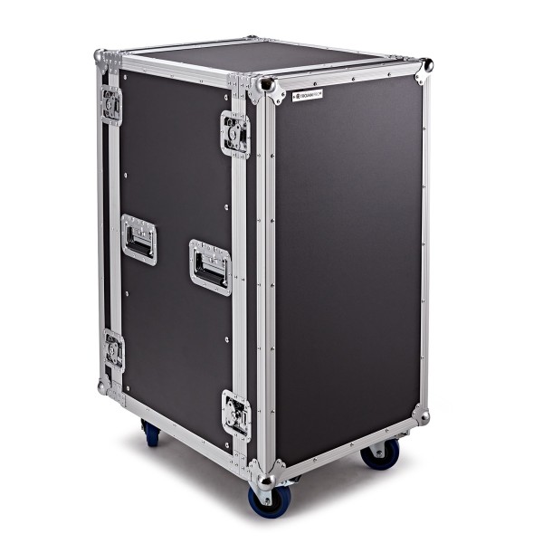 Trojan Pro 20U Heavy-Duty Wheeled Rack Flight Case