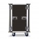 Trojan Wheeled Rack Road Case, 20U