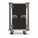 Trojan Wheeled Rack Road Case, 20U