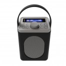 Majority Little Shelford DAB Portable Radio with Bluetooth, Black / Grey