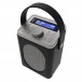 Majority Little Shelford DAB Portable Radio with Bluetooth, Black / Grey - right angle 