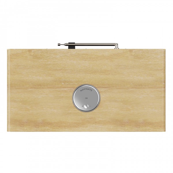 Majority Oakington DAB Radio CD Player and Music System, Oak - top 