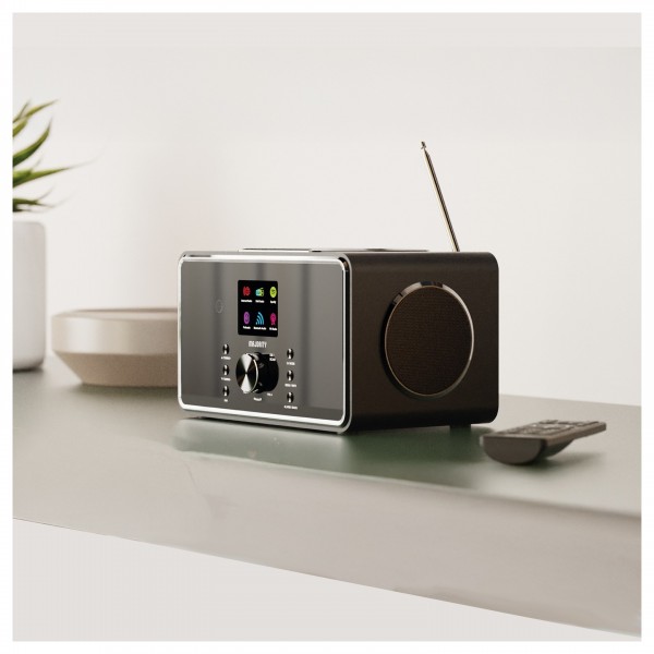 Majority Bard DAB Internet Radio with Bluetooth, Black at AV.com