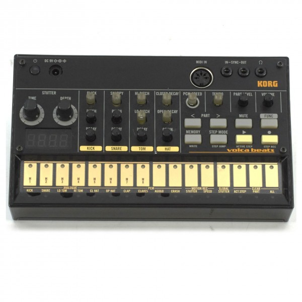 Korg Volca Beats Analog Rhythm Machine - Secondhand
