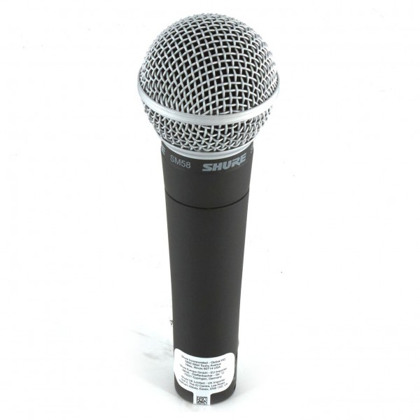 Shure SM58 Dynamic Cardioid Vocal Microphone - Secondhand