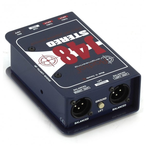 Radial J48 Phantom Powered Active DI Box - Secondhand