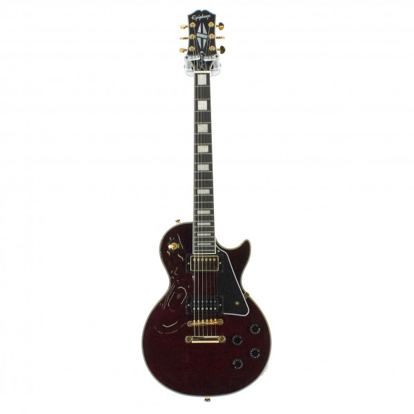 Epiphone Jerry Cantrell 'Wino' Les Paul Custom, Dark Wine Red - Secondhand