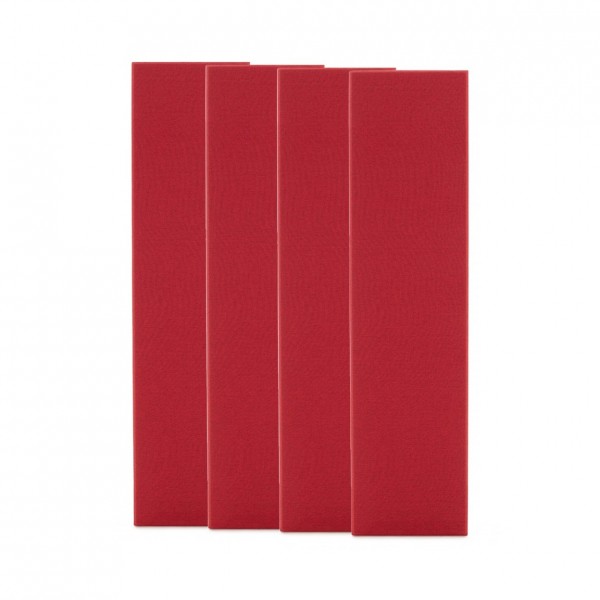 StudioPANEL Single Acoustic Panel 1200 x 300 x 25mm Burgundy