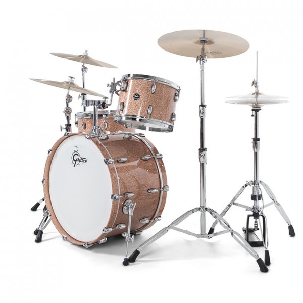 Gretsch Renown Maple 24'' 3pc Shell Pack, Champagne Sparkle