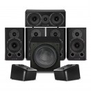 Wharfedale Diamond 9.1 HCP 5.1.2 Speaker Package, Black