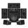 Wharfedale Diamond 9.1 HCP 5.1.2 Lautsprecherpaket, schwarz