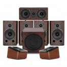 Wharfedale Diamond 9.1 HCP 5.1.2 Speaker Package, Walnut