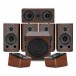 Wharfedale Diamond 9.1 HCP 5.1.2 Speaker Package, Walnut