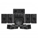 Wharfedale Diamond 9.1 HCP 7.1.4 luidspeakerpakket, zwart